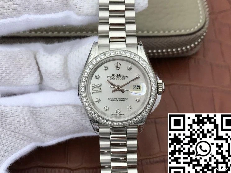 Rolex Dial 28mm Datejust Lady Silver 279136RBR 0401